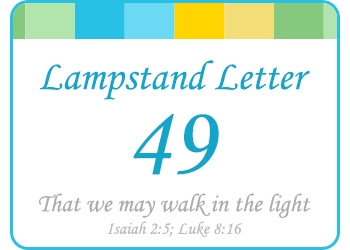 LAMPSTAND LETTER 49