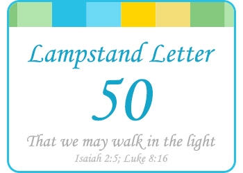 LAMPSTAND LETTER 50