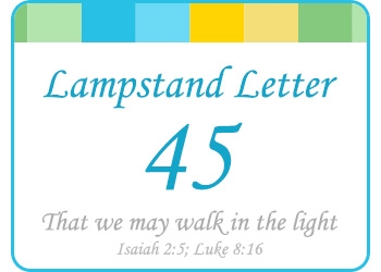 LAMPSTAND LETTER 45