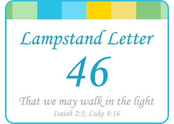 LAMPSTAND LETTER 46